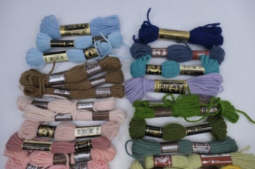 x50 Wool Embroidery Tapestry Threads Floss Sewing Craft Anchor DMC Coats - Picture 7 of 24