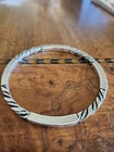 GEORG JENSEN Sterling Silver 925 bangle bracelet 17c Jewellery Aprx 62mm Vintage