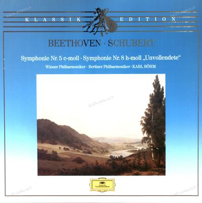 Beethoven   Schubert -Karl Böhm - Symphonie Nr. 5 C-Moll   Unvollendete  LP '
