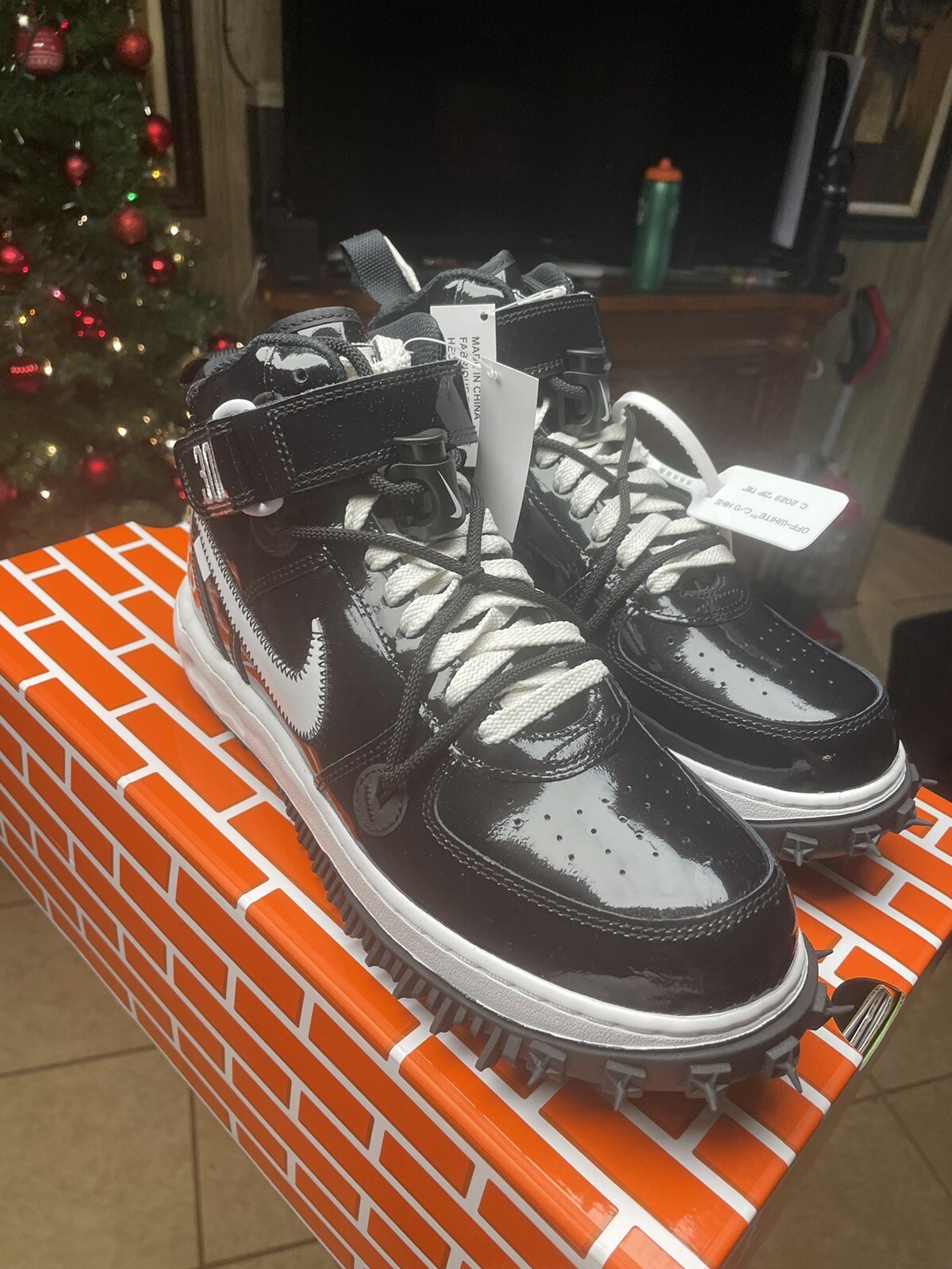 OFF WHITE X NIKE 2023 Taglia 8.5 Nike Air Force 1 Mid x Sheed Off White