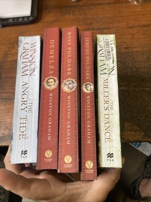 Lot 6 ~ POLDARK Series  Winston Graham - Paperbacks