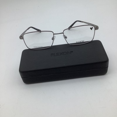 Flexon Larsen 600 N Gunmetal Flexible Titanium Eyeglasses Frames 57-18-145 New