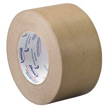 Tapecase Packaging Tape, 3 in W x 60 yd L, 7.2 mil Thick, Kraft, Rubber Adhesive