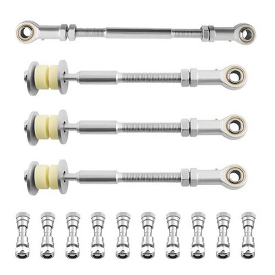 4* Adjustable Sway Bar Link Kit For Nissan Patrol GU Y61 2''-8'' Lift vorne hinten