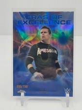 THE MIZ 2026 TOPPS CHROME WWE ERAS OF EXCELLENCE BLUE REFRACTOR! #095/150!