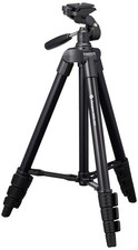 Fotopro Tripod 120cm, 4-Stage Adjustable, Compact, 3-Way Ball Head, Storage Bag,
