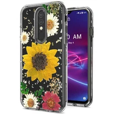 GSA Floral Glitter Candy Case For Coolpad Legacy Brisa - Sunflower