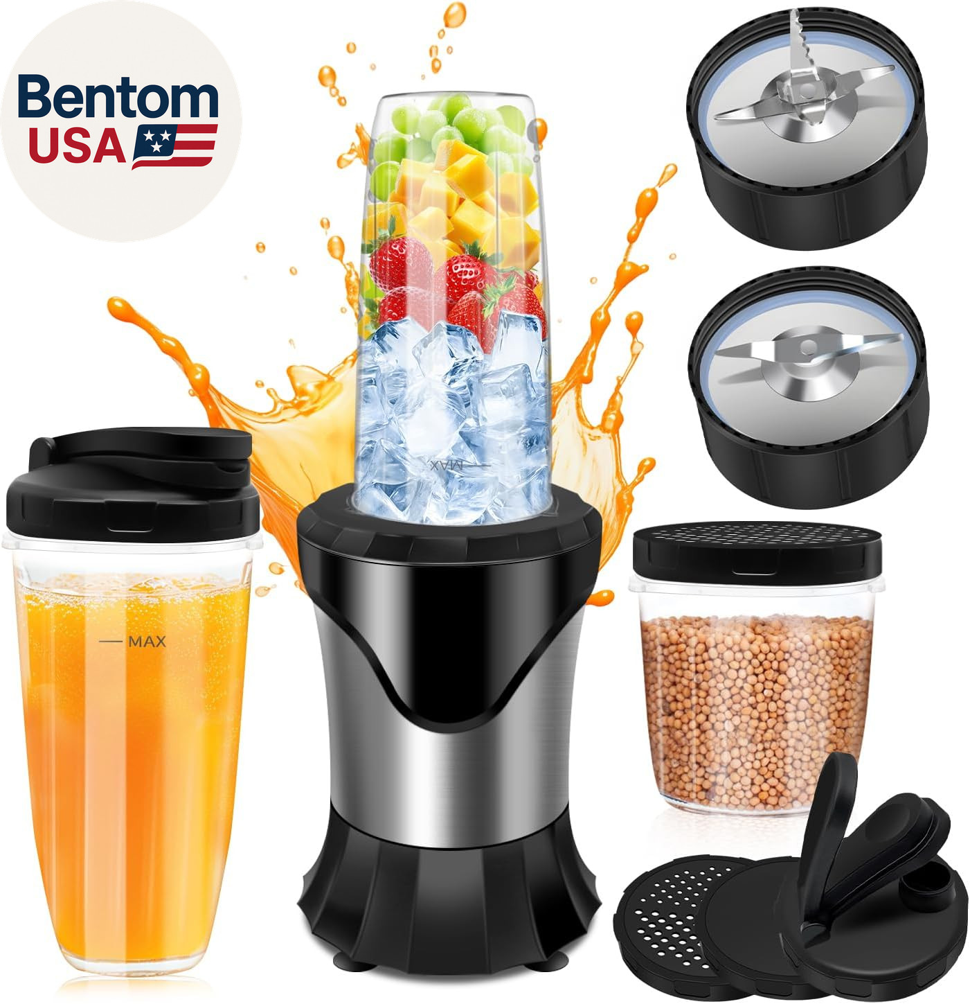 900W Blender for Smoothies, Personal Blender for Shakes and Ice Crushing for Kit
