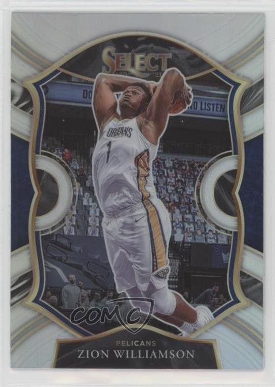 2020-21 Panini Select Concourse Silver Prizm Zion Williamson #1 0po0