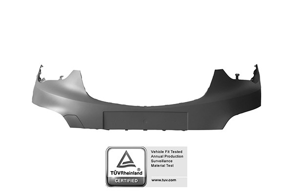 Paraurti 100.15832 Poliplast FüR Opel Obere Montage-image