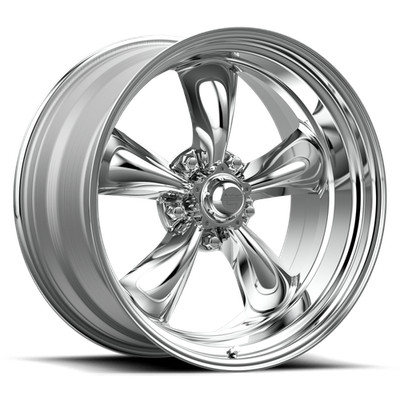 22x11 American Racing VN515 Torq Thrust II Polished Wheel 5x135 (18mm)