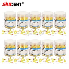 Dental Endo Irrigation Needle Tip Root Canal Syringe Tips 22mm for molar teeth