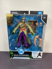 McFarlane DC Multiverse Rises Jokerized Artist SCARECROW BAF Bane Gold Figure SL