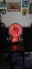 Vintage 1977 Schlitz Beer World Globe Lighted Clock Sign Wall Mount-Works Great!