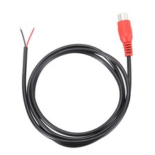 3.3FT RCA to Bare Wire Speaker Cable Red RCA Female Plug
