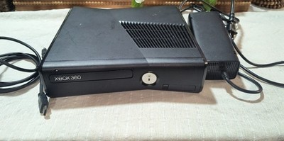 Xbox 360 S Slim Matte Black Console Only Tested Working