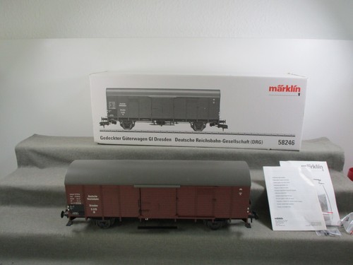 Märklin Spur 1 58246 Gedeckter Güterwagen der DRG in OVP | Condition: Gebraucht