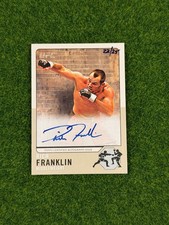 Rich Franklin Cards and Autographed Memorabilia Guide 22
