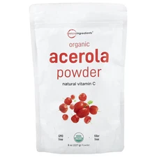 2 X Micro Ingredients, Organic Acerola Powder, 8 oz (227 g)