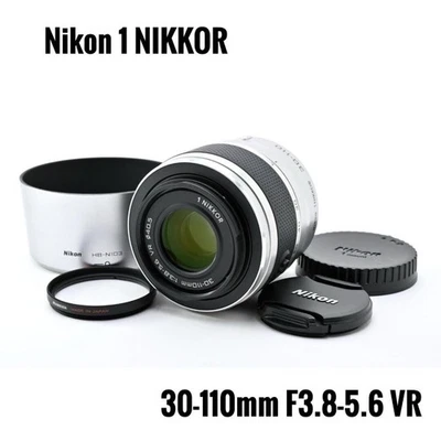 Objectif zoom Nikon 1 NIKKOR 30 110 mm f3,8 5,6 VR pour appareil photo sans... - Photo 1/4