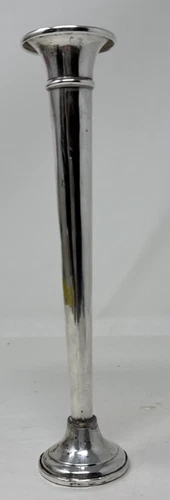 Reed and Barton Sterling Bud Vase 8 Inch Weighted Reinforced