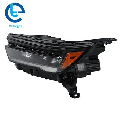 Driver Full LED Black Housing Headlight Assembly Fit For Honda Pilot 2023-2025