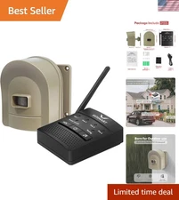 Wireless Driveway Alarm System Weatherproof Motion Sensor Security