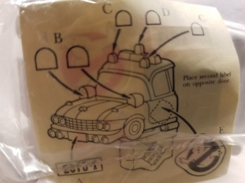 NIP 1991 ECTO Bike Siren The Real Ghostbusters McDonald's Happy Meal Toy NEW - Picture 4 of 4