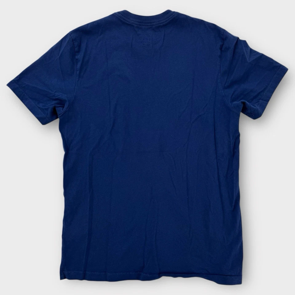 Nike FC Barcelona T-Shirt Mens Medium Barca Swoosh Blue Soccer Fan Tee - Image 2 of 4