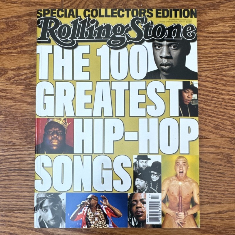 Rolling Stone Special Collectors Edition: 100 Greatest Hip-Hop Songs Magazine