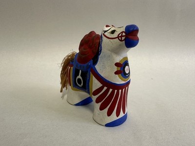 Nogomi Ningyo Clay Doll ''Inari Koma'' Japan