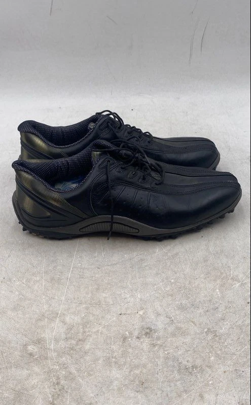 Footjoy Mens FJ Sport Spikeless 53154 Black Lace-Up Golf Sneaker Shoes Size 10 M - Image 1 of 4
