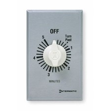 Intermatic Ff5m Spring-Wound Timer, Silver, 2...