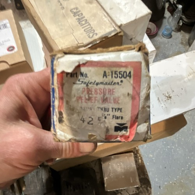 #ad Safetymaster Pressure Relief Valve A 15504 Multi Thru Type 42 1 8 in Flare $28.00