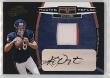 2005 Playoff Absolute Memorabilia Rookie Reflex Materials Kyle Orton Auto RC