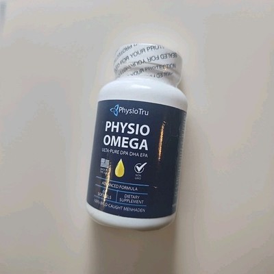 Physiotru Physio Omega 2400 mg Ultra-Pure DPA, DHA, EPA Softgels - 60 Count