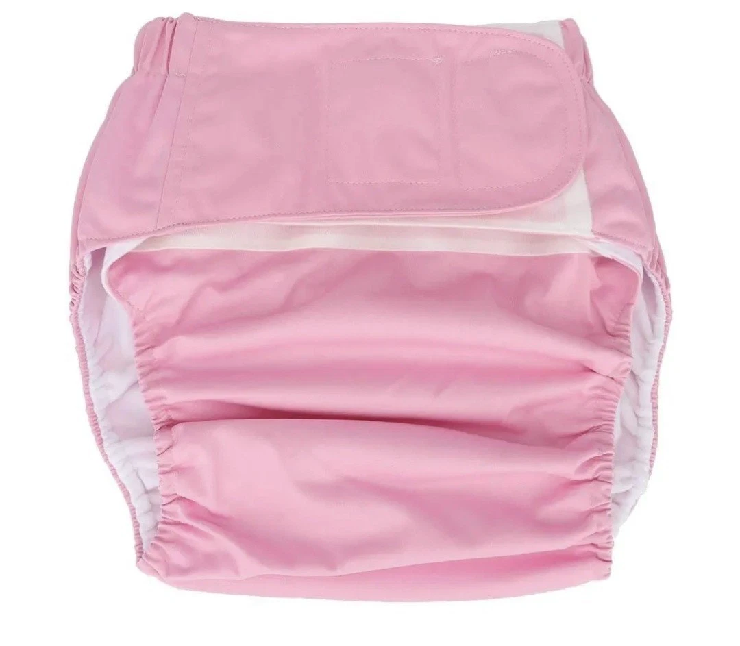 Adult Cloth Diaper Nappy Reusable Washable Incontinence Diaper For Men Women