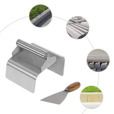 Concrete Curb Trowel Edger Landscape Curb Trowel Kraft Tool with Putty Knife