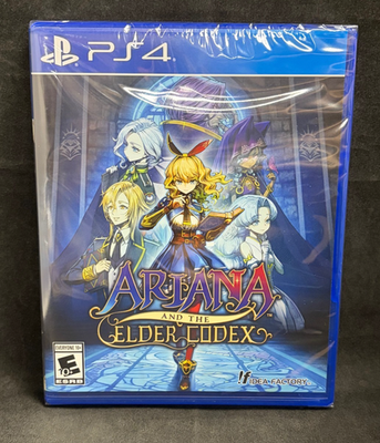 Ariana and the Elder Codex (PS4 / Playstation 4) NEW 819245021394