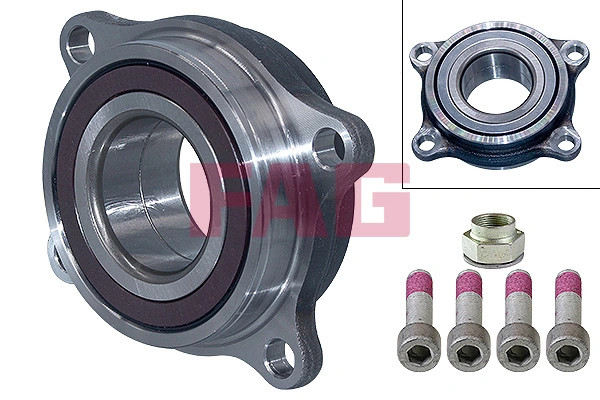 Kit de roulements de roue FAG 713 6907 60 en acier de haute pureté pour châssis dynamique