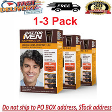 Just For Men CONTROL GX Grey Reducing 2in1 4oz 1 2 3 pack NEW LOOK ARRIVING