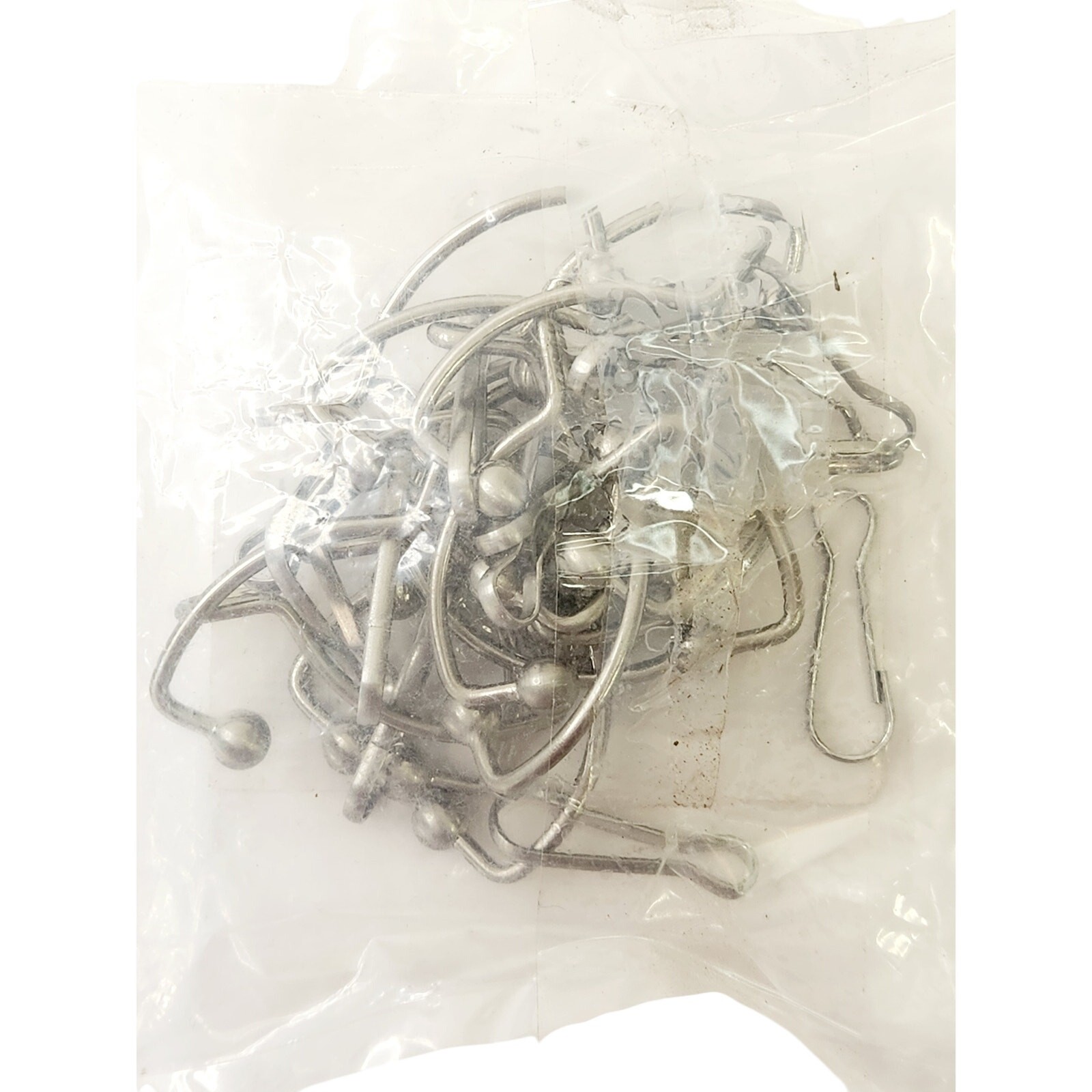 Signature Hardware 466824 Open Shower Curtain Rings - Brushe