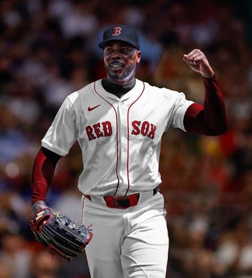 Nike Authentic Boston Red Sox Aroldis Chapman #44 MLB White Jersey