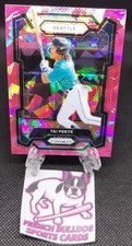 2024 Panini Prizm TAI PEETE Pink Ice Silver Holo Mariners Cardinals MLB 