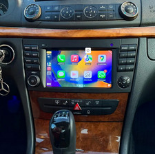 SWC DAB+ Carplay F&uuml;r Mercedes Benz CLS E-Class W211 W219 Autoradio GPS Navi