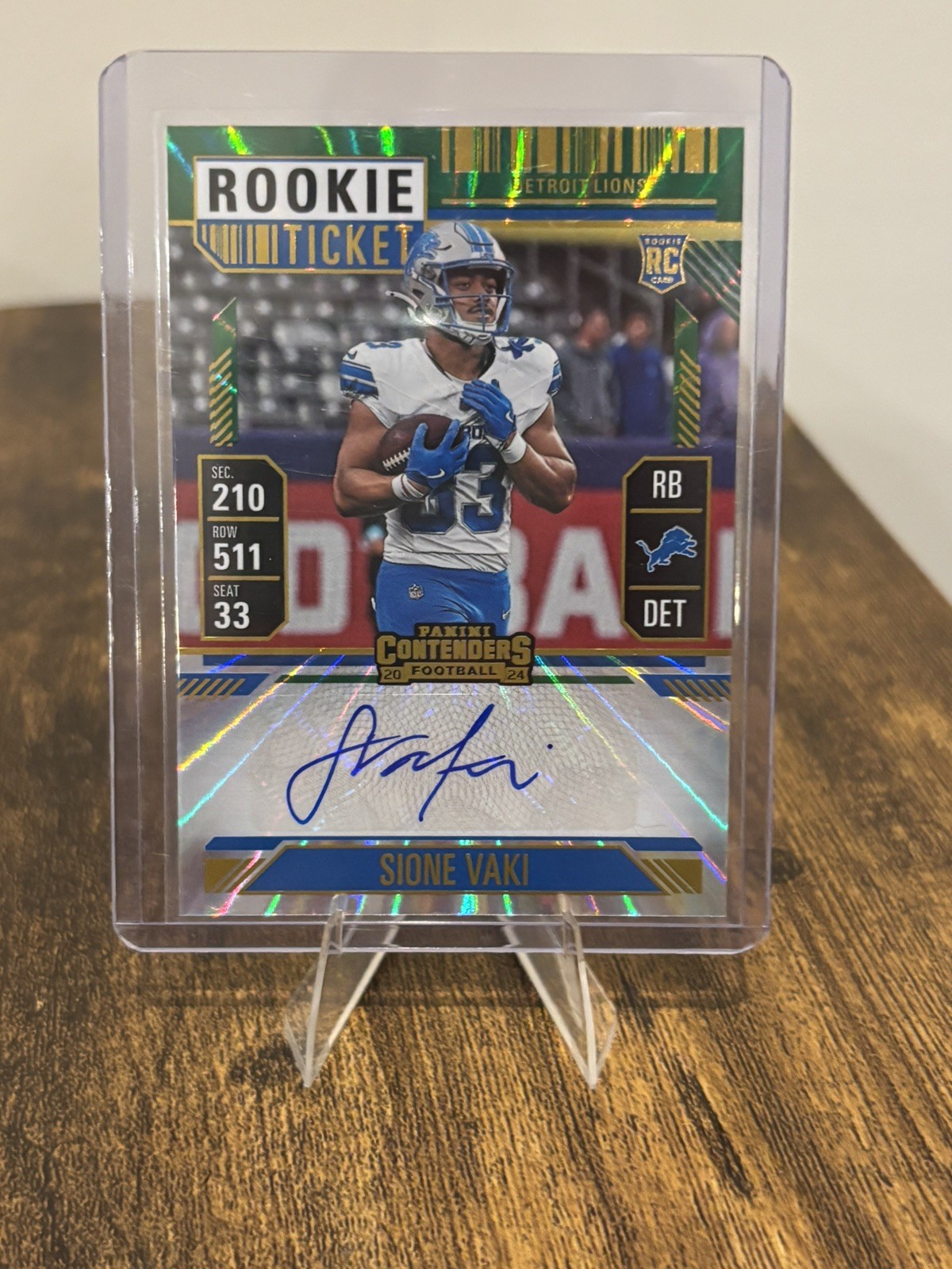 Sione Vaki card image