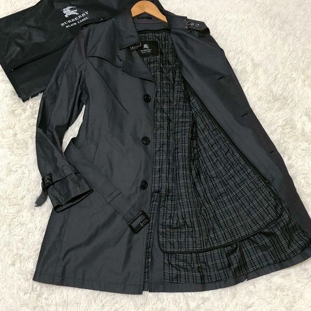 Burberry Black Trench Coats for Men | eBay