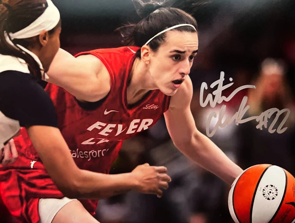 Caitlin Clark Signed (WNBA: Indiana Fever) 8x10" Photo Original Autograph w/COA - Image 3 of 4