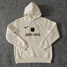 Barcelona x Travis Scott Beige Hoodie
