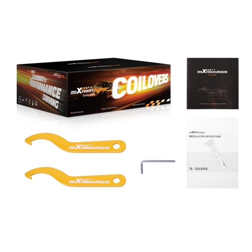 24 Damping Levels Coilovers For Toyota Corolla 9th Gen Matrix XRS E130 2003-2008 - Picture 20 of 20